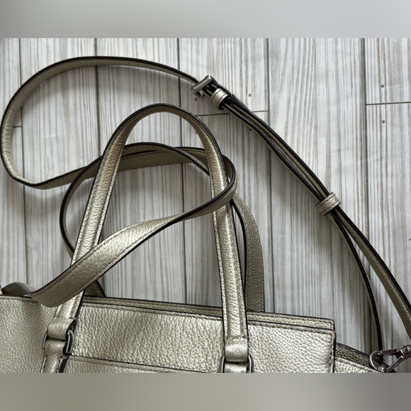 Kate Spade Metallic Gold Shoulder Bag - Picture 9 of 11